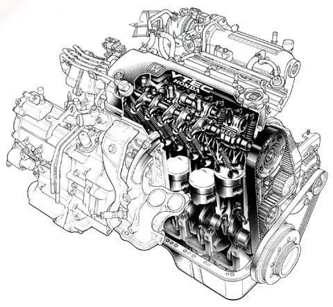 двигатель д16